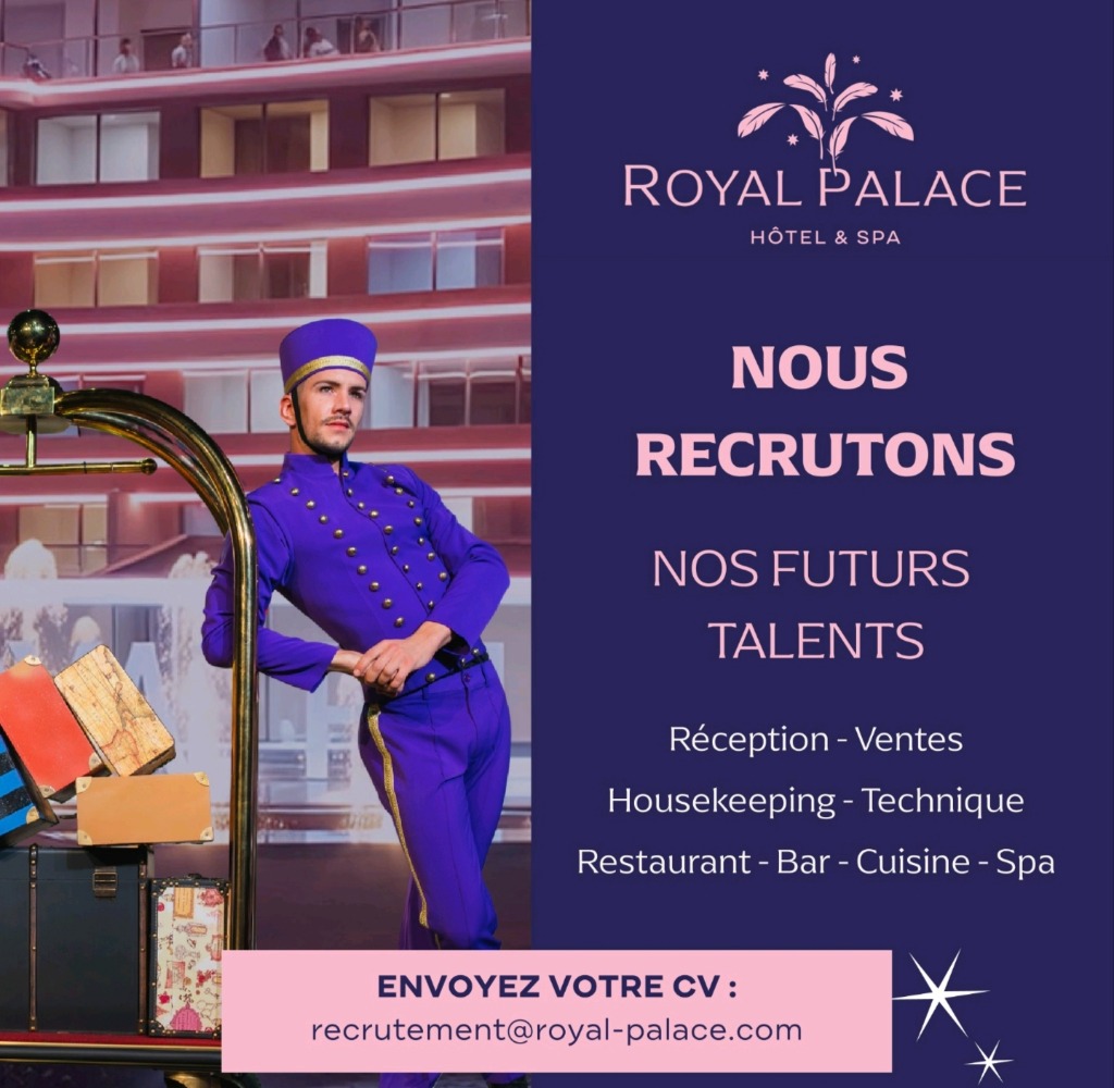 Recrutement Futures Talents - Royal Palace